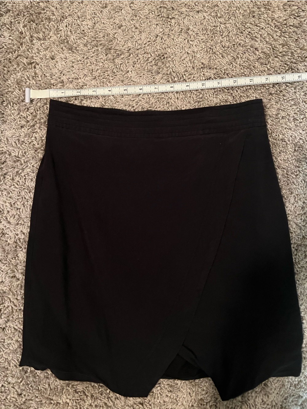 Madewell silk Classic Black Women’s Skirt Sz XS
